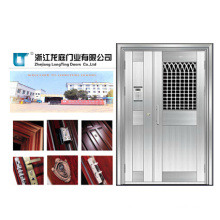 Flat Design Apartment Stainless Steel Door (LTSS-6006)